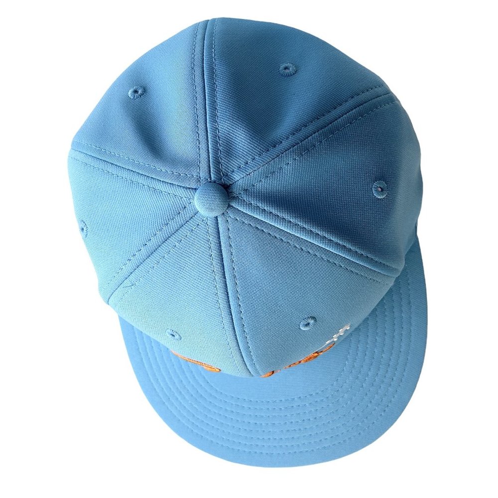SPIDERZ Sports Light Blue Baseball Cap Hat Richardson Flex Fit Size LG/XL - Picture 6 of 7